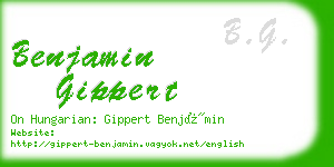 benjamin gippert business card